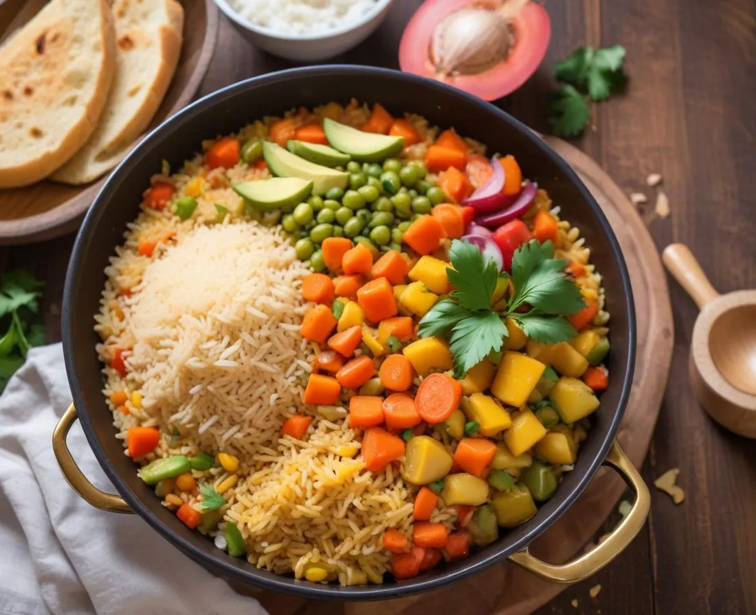 Riz Coco-Légumes One Pot